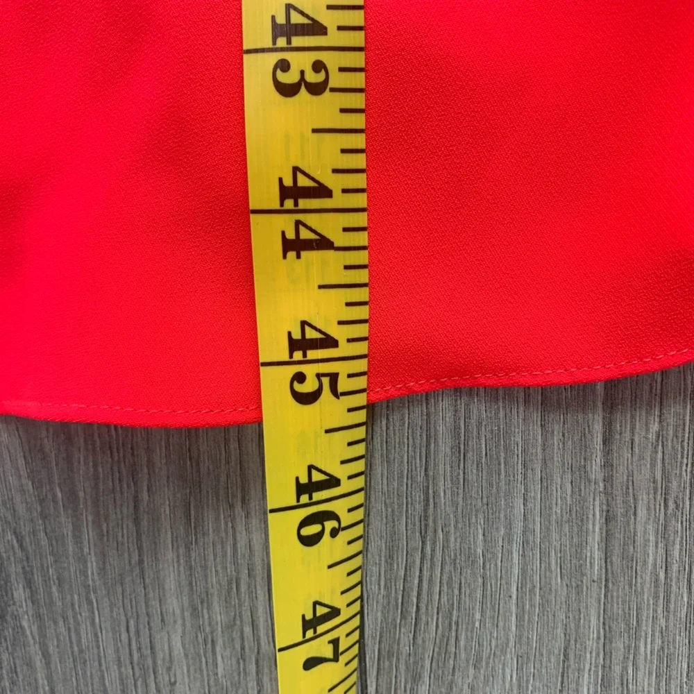 AMANDA UPRICHARD Elondra Midi Dress in Electric Rouge Sleeveless‎ Halter Sz XS - Picture 6 of 11